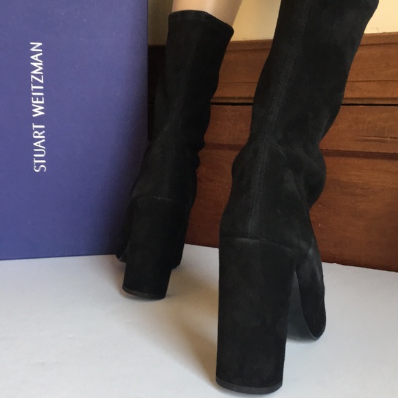 Stuart Weitzman  Black  Ankle Boots - Picture 5 of 8